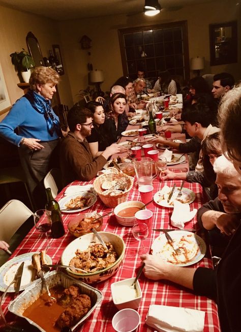 Italian Thanksgiving—It's Not Traditional, but It's Our Tradition | Italian Sons and Daughters of America Thanksgiving, Traditional Thanksgiving Dinner, Italian Thanksgiving, Feast, Thanksgiving Dinner, Friendsgiving Potluck, Thanksgiving Traditions, Italian Christmas, Italian Traditions