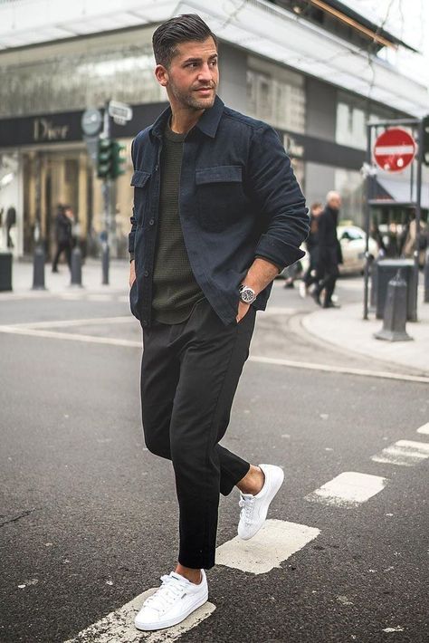 Men's Fashion, Casual, Casual Chic, Mens Street Style, Mens Casual Outfits, Smart Casual Menswear, Stylish Mens Outfits, Mens Outfits, Mens Clothing Styles