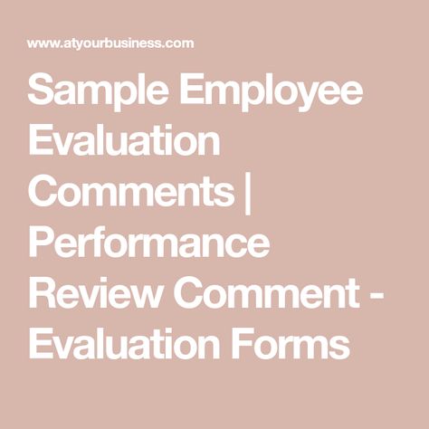 Ideas, Employee Performance Review, Employee Evaluation Form, Leadership Management, Evaluation Employee, Job Interview Questions, Employment, Performance Feedback, Performance Review Tips