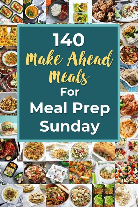 We love make ahead meals and doing all our cooking on Sunday! This is an incredible list of easy recipes that taste good all week. Pinning for later! #smartmoneymamas #mealplanning #mealprep #recipeideas #familyrecipes Meal Planning, Meal Prep, Budget Friendly Recipes, Budget Meals, Meal Plans, Weeknight Meals, Healthy Weeknight Meals, Make Ahead Meals, Healthy Options