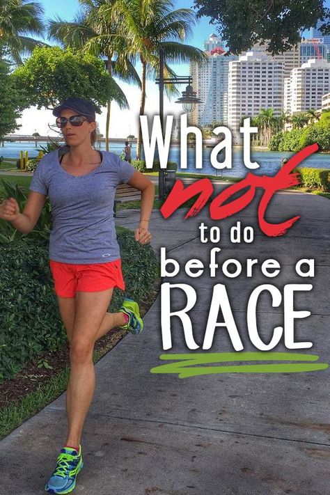 Stop making these common running mistakes - what not to do before a race and on race day