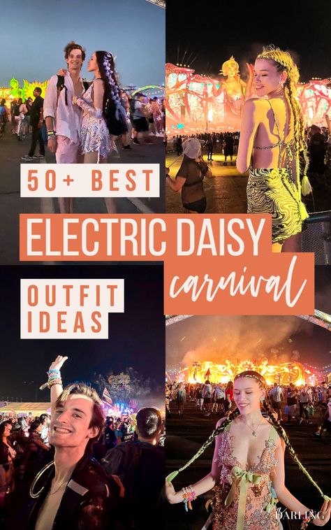 Trying to figure out what to wear to Electric Daisy Carnival or another EDM music festival? I'm sharing 50+ AMAZING EDC outfit ideas for men, women, and couples. Click this pin to see them all! what to wear to EDC, best rave outfit inspo for ladies, edc outfit inspiration for men, couples festival outfit, cute race outfits, iheartraves, rave wonderland, iedm, disco lemonado, fractal witch