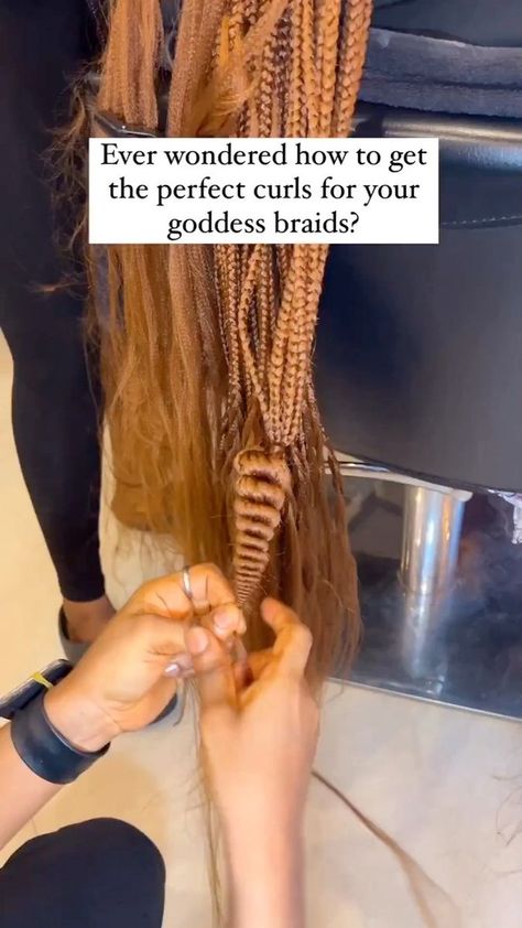 How to rope curls your braids 😍trending curls tutorial .it takes zero $ to follow,follow for more tutorials 🦋 #knotlessbraids #explorepage #fyp #boxbraids #curlybraids #curls #viralvideo | Francine Rosey | Francine Rosey · Original audio Box Braids, Hair Parts For Braids, Hair Braiding Tutorial, Braiding Your Own Hair, Protective Hairstyles Braids, Twist Braids, Protective Braids, Hairstyles For Braids For Box Braids, Curled Box Braids
