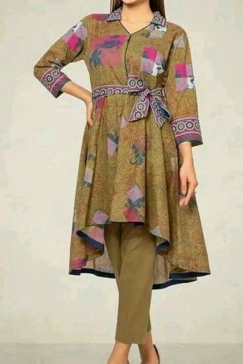Pakistani Dresses, Outfits, Girls Frock Design, Frock Design, Kurti Designs, Short Frocks, Simple Frocks, Pakistani Dresses Casual, Simple Frock Design