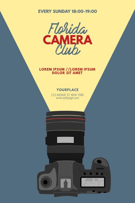Camera Club Flyer Design Template | PosterMyWall Retro, Layout Design, Event Poster, Contest Poster, Event Poster Design, Music Flyer, Event Flyer Templates, Flyer Design Templates, Event Flyer