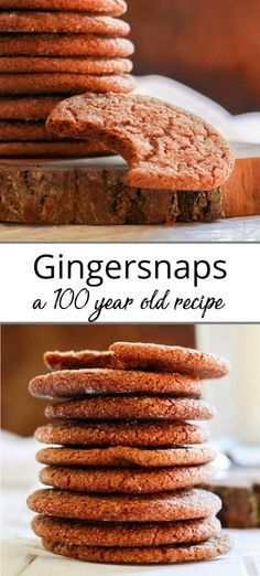 The Very Best Gingersnap Cookies | Ginger cookie recipes, Ginger snap cookies, Gingersnap cookies chewy Brownies, Macaroons, Dessert, Muffin, Snacks, Desserts, Pie, Biscuits, Recipe For Gingerbread Cookies