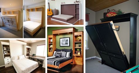 DIY murphy bed ideas will make the most of your living space. You can transform one of the concepts into your own style. Find the best designs!