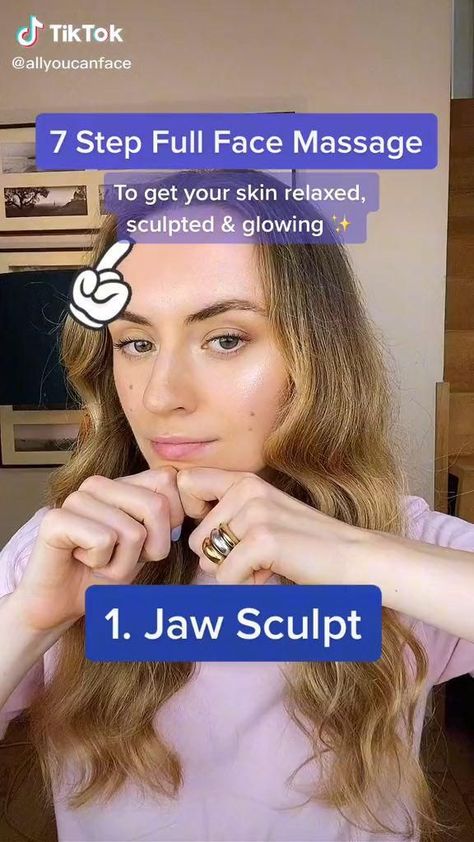 Fitness, Face Contouring, Nose Shaping Exercise Video, Face Massage Techniques, Facial Exercises, Facial Massage Steps, Facial Massage Routine, Facial Massage Techniques, Jaw Line Exercise