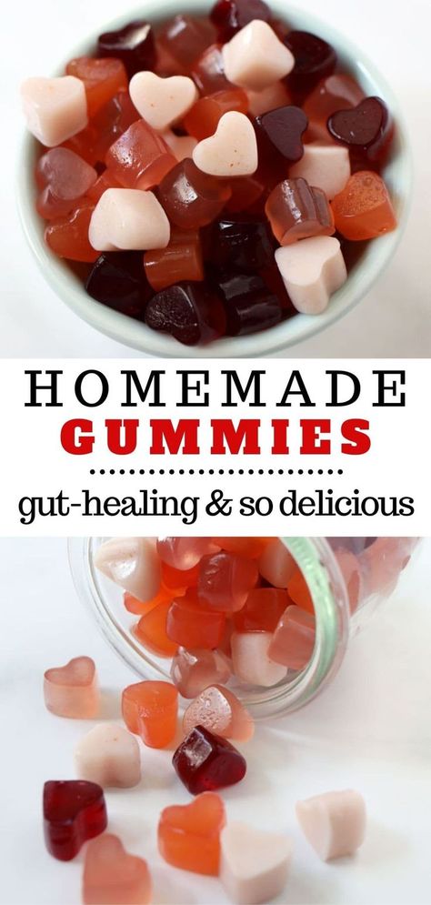 5 hours · Gluten free Paleo · Serves 4 · These gut healing gummies couldn’t be easier, and they’re a candy with health benefits! They’re super delicious, too. Snacks, Dessert, Desserts, Gummies Recipe, Healthy Gummies, Homemade Gummies, Guilt Free Snacks, Gut Healing Foods, Gut Healing Recipes