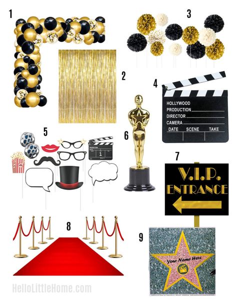 Movie Party Decorations, Hollywood Theme Party Decorations, Movie Star Party, Movie Theme Decorations, Hollywood Party Theme, Movie Themed Party, Hollywood Theme Decorations, Hollywood Party Decorations, Hollywood Theme Prom Decoration