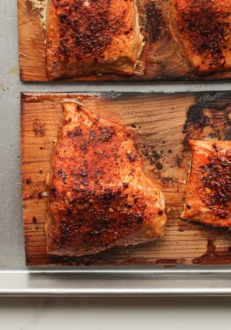 Grilled Cedar Plank Salmon Grilling Recipes, Grilling, Salmon, Cedar Plank Grilled Salmon, Cedar Plank Salmon, Grilled Salmon, Cedar Grilling Planks, Sprouts With Bacon, Grilling Planks