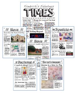 Learning to Teach in the Rain: Creating a Classroom Newspaper: Part 1 of 3 Teacher Resources, Primary School Education, Teaching, Web Design, High School, English, Humour, Middle School Ela, Education