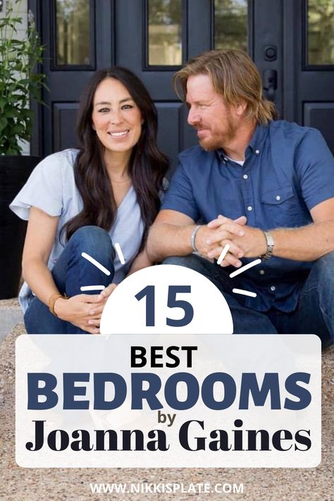 15 Best Bedrooms By Joanna Gaines from Fixer Upper; Here are the best bedroom designs and renovations done by Joanna Gaines from the TV show Fixer Upper! Fitness, Maya, Modern Farmhouse, Fixer Upper Bedroom Joanna Gaines, Master Bedroom Joanna Gaines, Joanna Gaines Bedroom Ideas Master Suite, Farmhouse Bedroom Ideas Joanna Gaines, Modern Farmhouse Bedroom Joanna Gaines, Joanna Gaines Laundry Room Ideas
