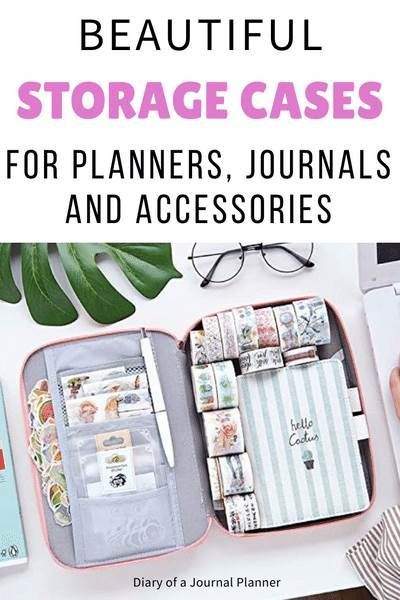 best storage case for planners, journals, accessories and bujo supplies Planner Pages, Planner Organisation, Layout, Organisation, Planner Supplies, Planner Organization, Planner Bag, Planner Case, Journal Planner