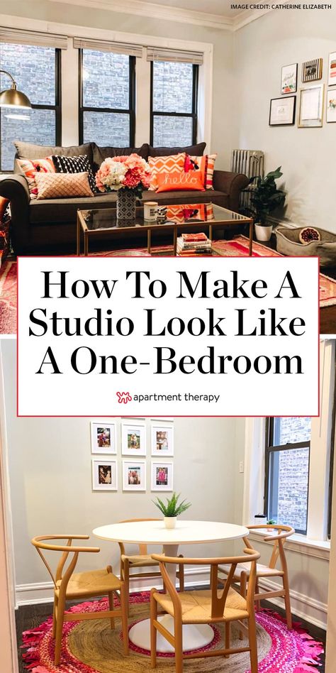 Home Décor, Studio Flats, Apartment Therapy, Studio, Apartment Therapy Inspired Decor, Studio Apartment Divider, Studio Apartment Storage, Studio Apartment Closet, Studio Apartment Organization