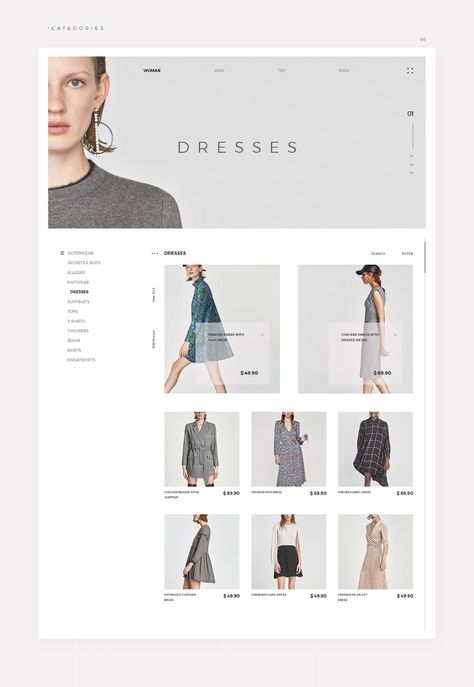 Web Design Trends, Website Layout, Layout, Ux Design, Ui Ux Design, Layout Design, Fashion Website Design, Fashion Web Design, Zara