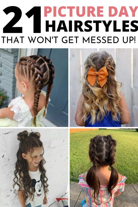 Ombre, Easy Little Girl Hairstyles, Easy Toddler Hairstyles, Toddler Hairstyles Girl, Easy Kid Hairstyles, Kids Hairstyles, Middle School Hairstyles, Toddler Hair Dos, Cute Hairstyles For School