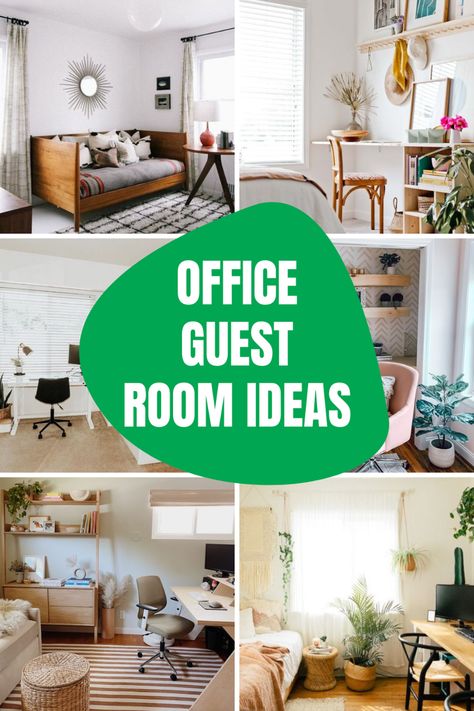 Interior, Home Décor, Design, Decoration, Small Office Organization, Office Guest Room Combo Ideas, Office Multipurpose Room, Office Guest Room Combo, Office And Guest Room Combo