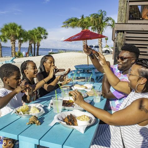Kids (and parents) will enjoy great food and fun extras at these Pensacola Beach Area beach restaurants. Parents, Restaurants, Kid Friendly, Beach Bars, Family Beach, Fun Activities, Sand Volleyball Court, Beach, Pensacola Beach