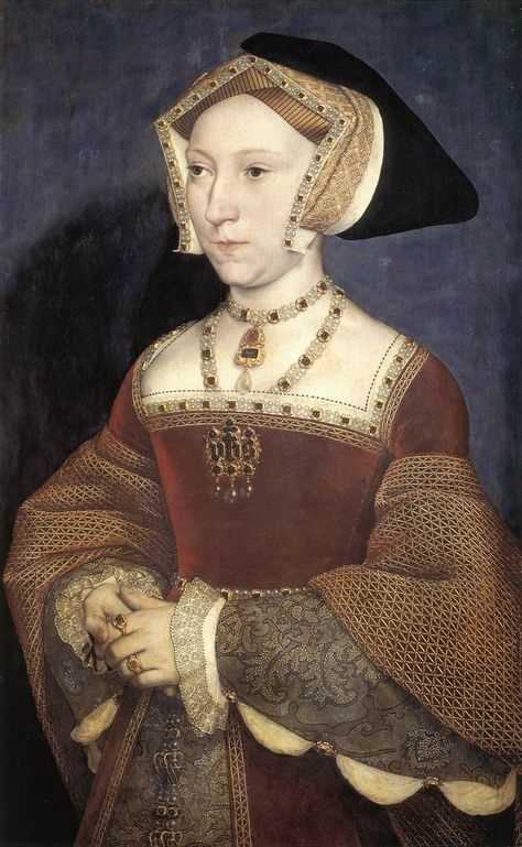 Discover the hidden story of the unfinished Tudor portrait of Jane Seymour, recently acquired and restored by the National Portrait Gallery, London. #janeseymour #nationalportraitgallery #thenpg #hansholbein #tudorportrait Augsburg, Anne Boleyn, Queen, Portrait, Windsor Fc, Henry Viii, Portraits, Hans Holbein The Younger, Hans Holbein