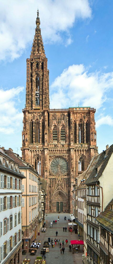 Strasbourg Cathedral - Northern France Design, Bordeaux, Antalya, Alsace, Strasbourg, Münster, Capela, Burg, Paisajes