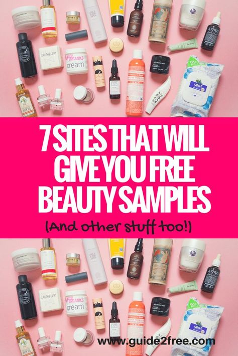 7 Sites That Will Give You FREE Beauty Samples (And Other Stuff Too!) via @guide2free Free Beauty Samples, Free Beauty Products, Free, Eyeshadow