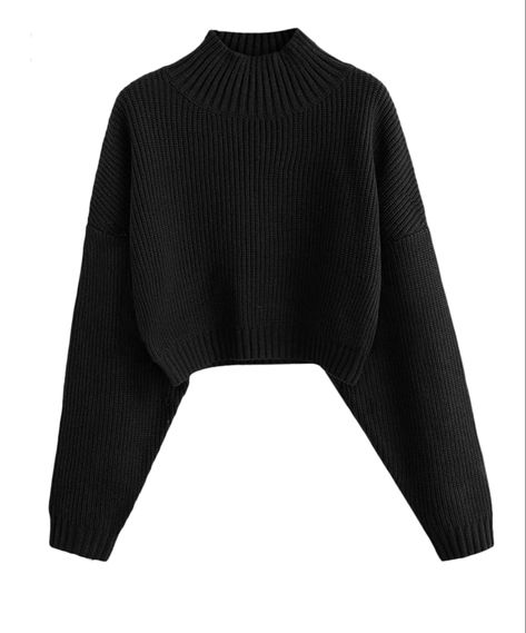 Crop Tops, Outfits, Winter, Jumpers, Pullover Sweaters, Sweaters, Turtleneck Sweater, Jumper Sweater, Pullover
