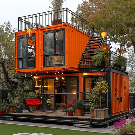 Are Shipping Containers Waterproof? Yes. Perfect for secure storage and innovative construction. Dive in now! Architecture, Design, House Design, Dekorasyon, Haus, Modern, Bau, Dekorasi Rumah, House
