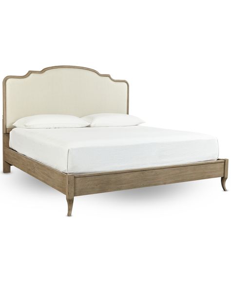 Upholstered king bed