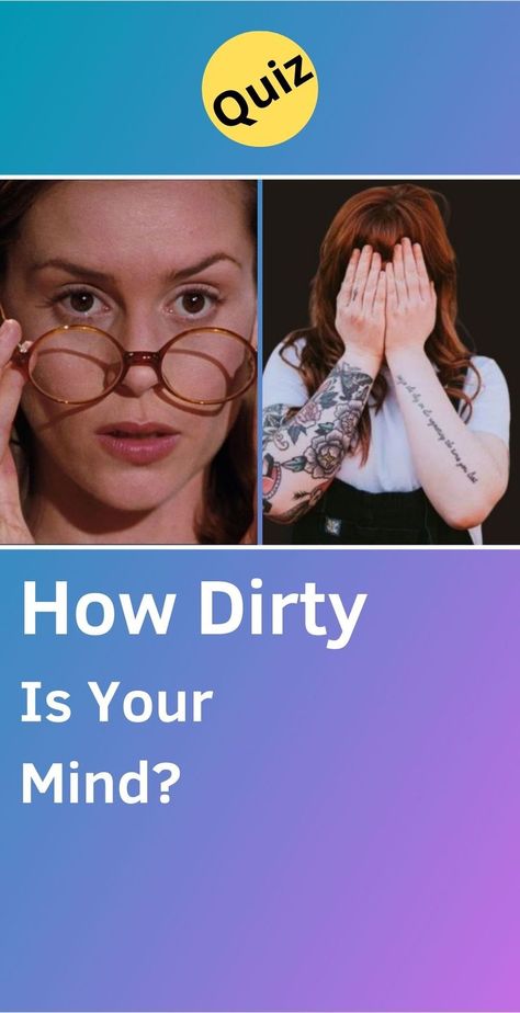 Whether you're an innocent soul or a dirty-minded devil, this quiz will reveal your true nature and give you a fresh perspective on your own sense of humor and imagination. #dirtymind #yourmind #yourthoughts #inyourhead #innerpersonality #personalityQuizzes #whoareyou #aboutme #personality #Quizzes #quizzesfunny #funquizzestotake #me #quizzesaboutyou Humour, Art, Ideas, Humor, Girl Quizzes, Hot Actors, Innocent, Person Of Interest, Random