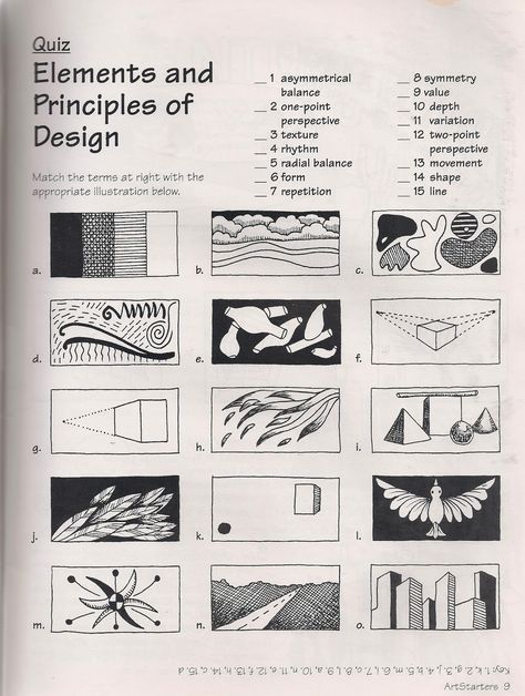 No Corner Suns: The Elements and Principles of Art: Free Quiz download, or review for your class that your students will not understand and ... Art Education, Elementary Art, Art Lesson Plans, Middle School Art, Design, Art Lessons, Art Curriculum, Teaching Art, Art Worksheets