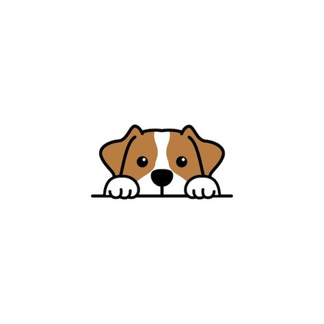 Cute Dog Drawing, Cute Dog Cartoon, Cute Dogs, Cartoon Dog, Cute Drawings, Cute Doodles, Dog Face Drawing, Cartoon Dog Drawing, Puppy Drawing