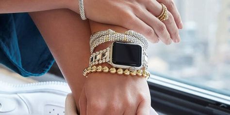 We've hand-picked the best designer Apple Watch bands from brands like Kate Spade, Michele & more that will take your tech from gear to glam. Band, Fashion Bracelets, Shoe Image, Delicate Bracelet, Bracelet Collection, Bracelet Stack, Jewelry Lover, Apple Watch Fashion