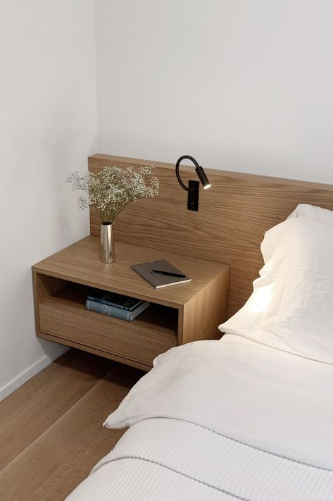 Interior, Ikea, Bedroom Bed Design, Bed Furniture Design, Bed Design, Bedroom Design, Bedside, Bed Side Table Design, Bed Furniture