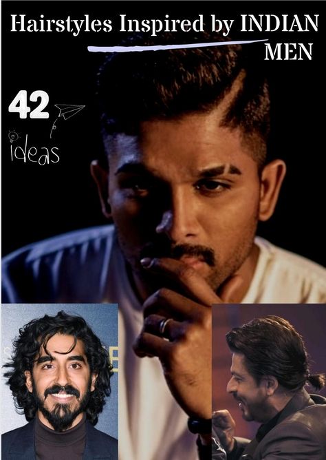 Indian men's hairstyles Men Hair, Indian Hair Cuts, Indian Hairstyles Men, Indian Hairstyles, Round Face Men, Mens Hairstyles Medium, Mens Hairstyles With Beard, Thin Hair Men, Beard Hairstyle