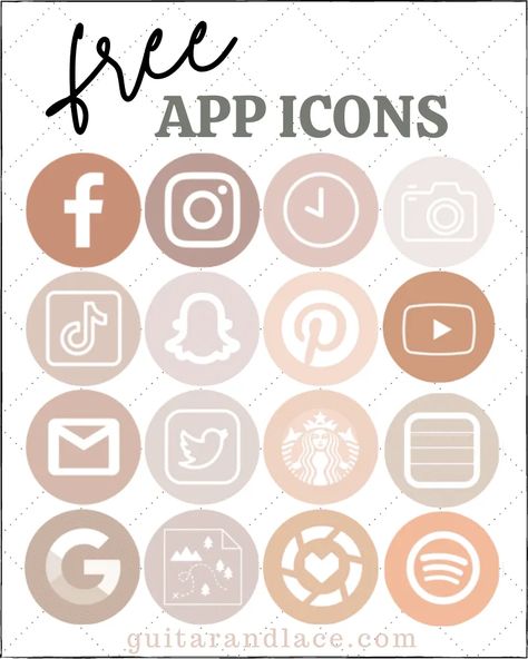 Free Aesthetic iPhone APP Icons, boho iphone app icons, aesthetic widgets, ios 14 update Iphone, Apps, Iphone App Design, Iphone App Layout, Iphone Apps, Iphone Design, Iphone Icon, Ios App Icon, Ios App Icon Design