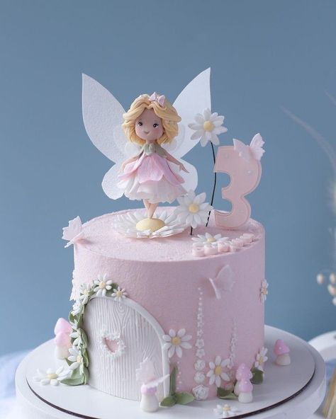 Fondant, Tart, Girl Cakes, Cute Birthday Cakes, Beautiful Birthday Cakes, Minis, Ciasta