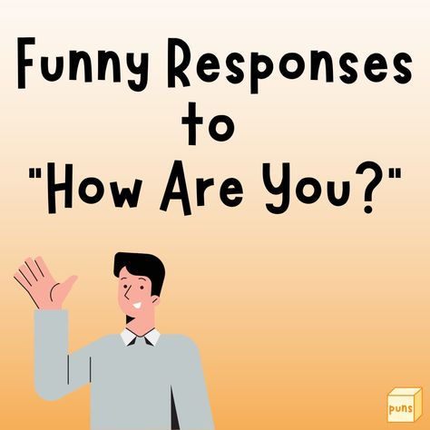 If you're like most people, you respond with "Good" when someone asks how you're doing. Spice things up with witty and funny responses. Funny Sayings, Humour Videos, Funny Jokes, People, Humour, Sarcastic Work Humor, Funny Advice, Funny Quotes Sarcasm, Funny Tips