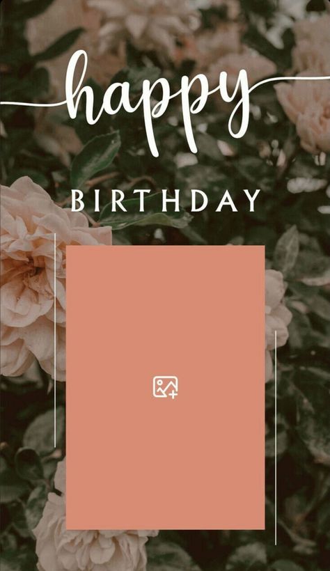 Instagram, Happy Birthday Template, Happy Birthday Frame, Birthday Posts, Birthday Post Instagram, Happy Birthday Icons, Birthday Template, Happy Birthday Wallpaper, Happy Birthday Photos