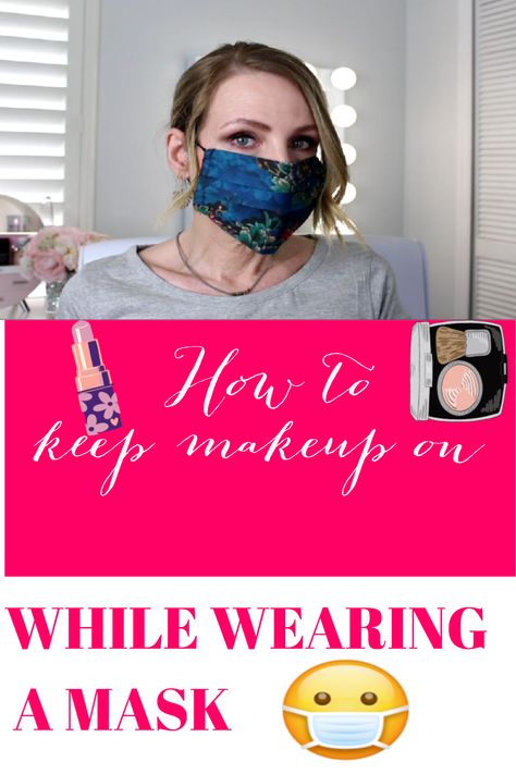 HOW TO KEEP MAKEUP ON WHILE WEARING A MASK Tinted Moisturiser, Masking, Make Up Tips, How To Wear Makeup, Best Makeup Products, Mature Skin Makeup, Makeup Yourself, Tinted Moisturizer, Beauty Blender How To Use