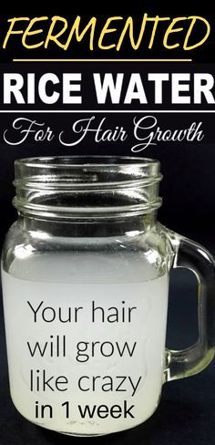 Rice Water Recipe, Fermented Rice, Healthy Natural Hair Growth, Natural Hair Treatments, Hair Care Growth, Hair Care Recipes, Rice Water, Healthy Natural Hair, Hair Remedies