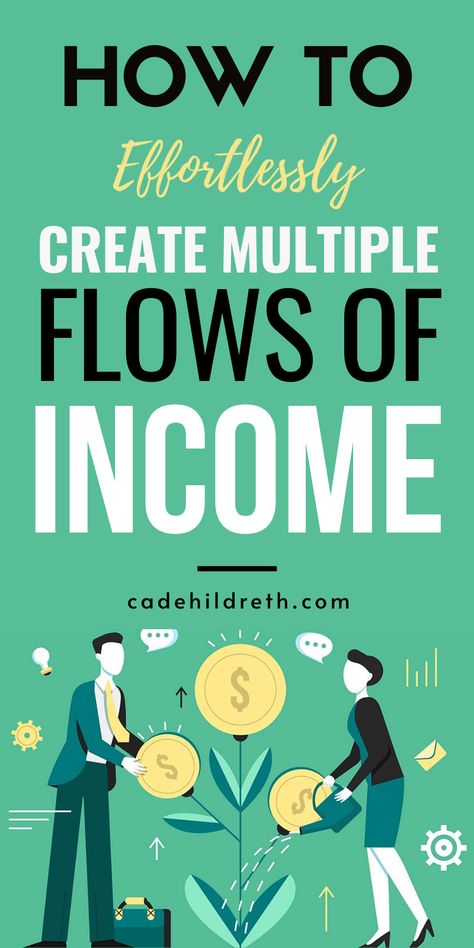 How to Effortlessly Create Multiple Flows of Income Income Streams, Passive Income Streams, Passive Income Sources, Passive Income Ideas Online, Extra Income Online, Earn Extra Income, Passive Income, Residual Income Ideas, Generate Income