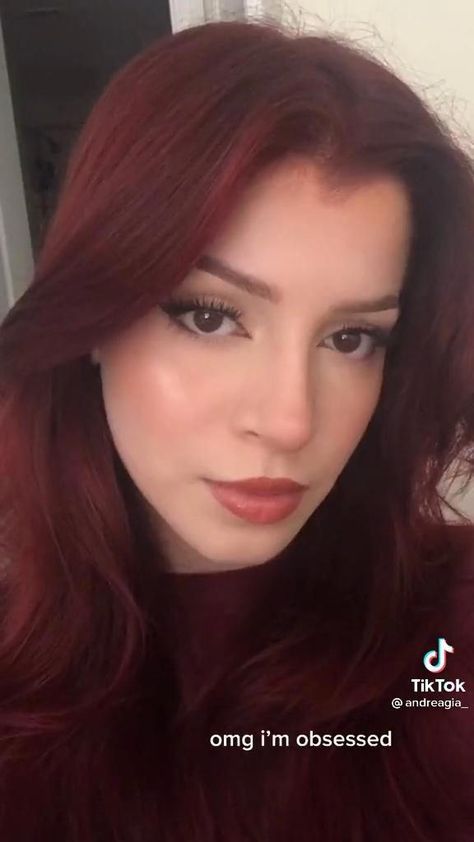 Ombre, Hair Beauty, Make Up, Makeup, Burgundy Makeup Look, Red Hair Makeup, Maquillaje, Dying Hair Black, Hair Tips Video
