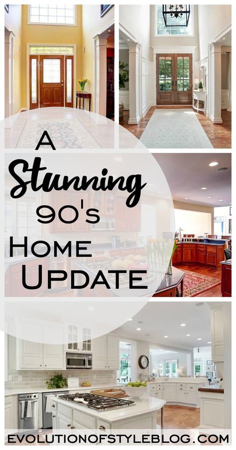 A Stunning 90's Home Update Home Décor, Home, Interior, Transitional Great Room Ideas, Southern Modern Home Interior Design, Modernizing A Traditional Home, Updated Traditional Home, Updated Traditional Decor, Dining Room Updates