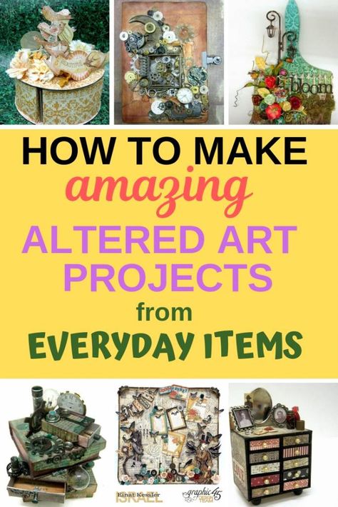 Junk Art, Upcycled Crafts, Diy Crafts, Upcycling, Recycled Projects, Altered Boxes, Recycled Art Projects, Craft Projects, Crafty