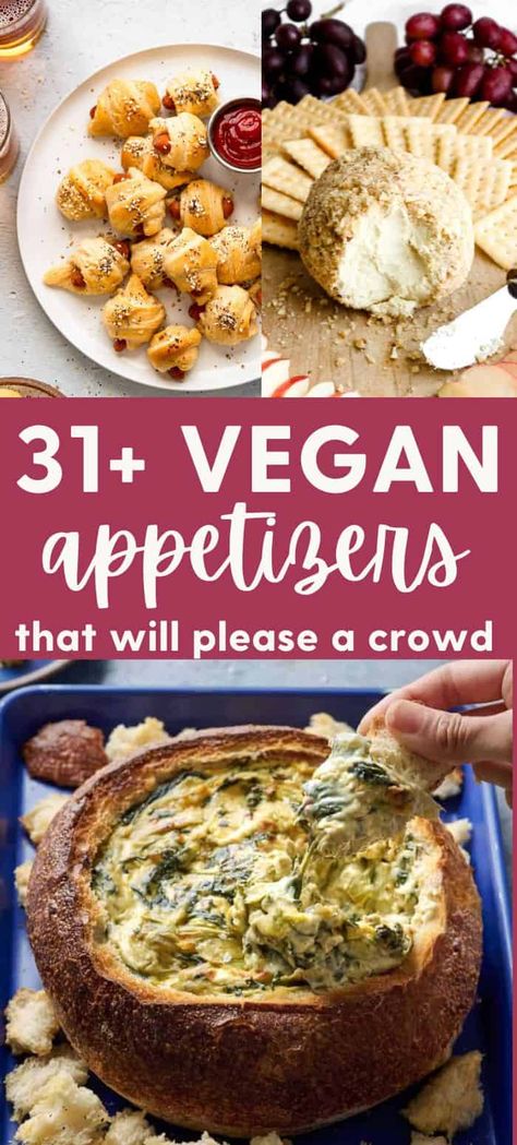 This collection of vegan appetizer recipe ideas is the only one you'll need! Here you'll find the most popular, best reviewed vegan appetizers. Refer back to this list for all of your hosting and celebrating needs such as holidays like Thanksgiving and Christmas, game-days, book clubs, birthdays, family celebrations and more. You're guaranteed to find a new crowd-pleasing favorite for the perfect party today. Ideas, Popular, Pho, Appetisers, Protein, Thanksgiving, Vegan Appetizers Party, Vegan Appetizers, Vegan Appetizers Easy