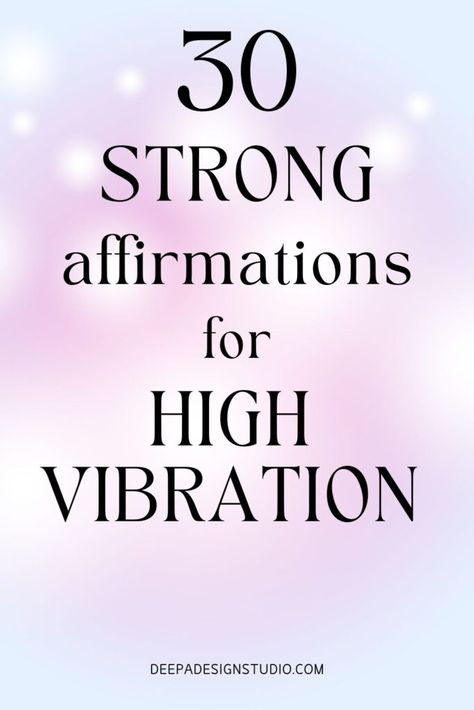 30 strong affirmations for high vibration Inspiration, Motivation, Law Of Attraction Affirmations, Manifestation Law Of Attraction, Abundance Affirmations, Affirmations For Success, Abundance Quotes, Daily Affirmations Success, Affirmations Success