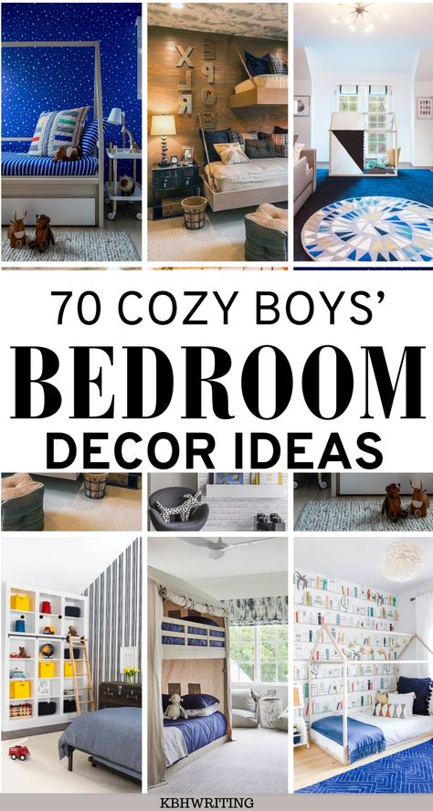 Explore 70 cozy and charming decor ideas for a boy's bedroom! From playful themes to practical layouts, these inspirations combine comfort and style, creating a space tailored to their interests and providing a cozy retreat for relaxation and play. #BoysBedroomDecor #RoomIdeas Maya, Inspiration, Toddler Bedroom Boy Themes, Toddler Boy Room Ideas Themes, Toddler Boy Room Ideas, Toddler Boy Room Decor