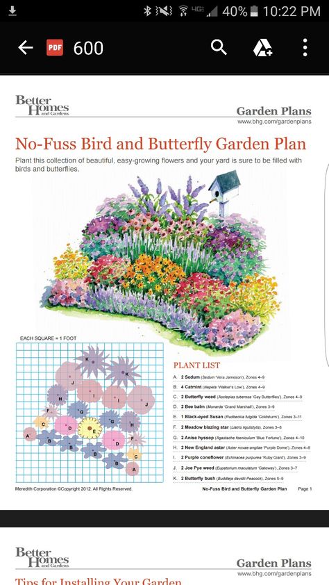 Perfect for the backyard, maybe double it in soze along west fence? Butterfly garden Garden Types, Outdoor, Garden Landscaping, Garden Care, Gardening, Front Garden Landscaping, Garden Planning, Yard Landscaping, Garden Shed