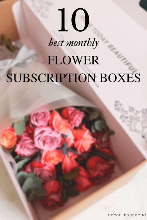 Best Flower Subscription Services and Boxes Ideas, Diy, Winter, Packaging, Flower Delivery Box, Flower Delivery, Best Flower Delivery, Flower Subscription, Flower Delivery Service